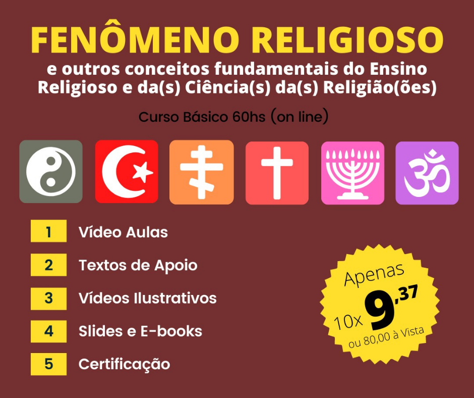 Vídeo aula de Ensino Religioso 09. 